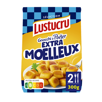 Gnocchi à poêler extra moelleux LUSTUCRU 300g