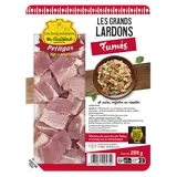 Grands lardons fumés PETITGAS, 200g