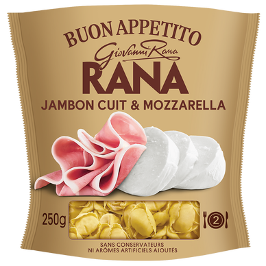 Tortellini Jambon cuit et Mozzarella RANA 250g