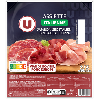 Assiette Italienne - 200g