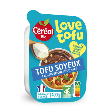 Tofu soyeux CEREAL BIO FRAIS 400g