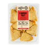 Samossas poulet coco curry, sauce aigre douce, AGIS, 8 pièces, 220g