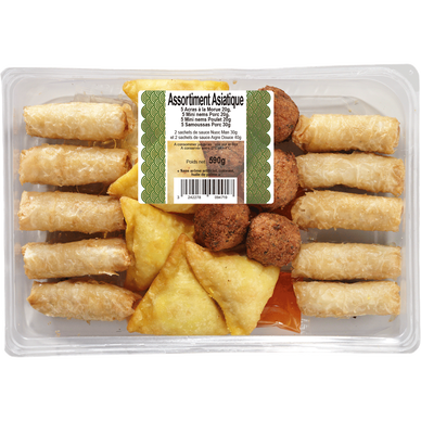 Plateau asiatique 590g