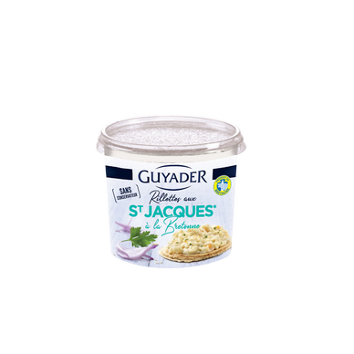 Rillettes de St Jacques à la Bretonne GUYADER, 120g