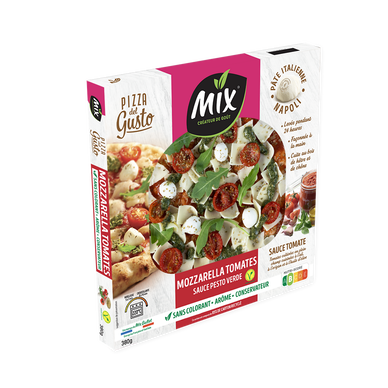 Pizza del gusto tomates mozzarella MIX'BUFFET 380g
