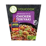 Filet de poulet, sauce épicée à la japonaise et nouilles YOUCOOK 420g