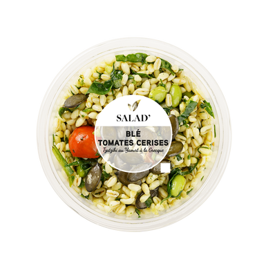 Perle de blé tomates & fèves de soja, 1 part, 280g