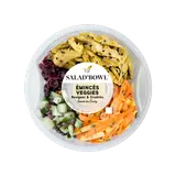 Salade bowl veggie bougour légumes, 1 part, 350g