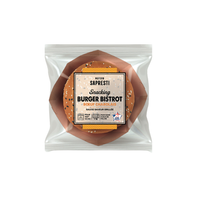 Burger bistrot boeuf charolais MAISON SAPRESTI, 195g
