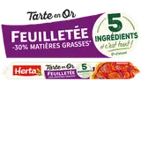 Pâte feuilletée -30%mg tarte en or HERTA 230g