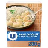 Saint-Jacques aux Poireaux et Riz U 280g