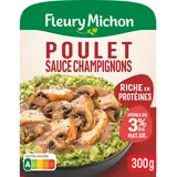 Plat cuisiné Individuel Poulet rôti écrasé pomme de terre brocolis FLEURY MICHON 300G