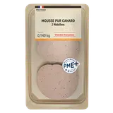 Mousse pur canard, PRUNIER, 2 médaillons, 140g
