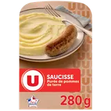 Purée de pomme de terre et saucisse de porc grillée U 280g