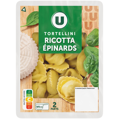 Tortellini ricotta épinards  300g