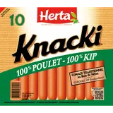 Saucisses Knacki Poulet HERTA x10 - 350g