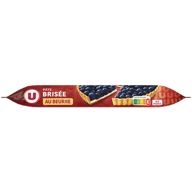 Pâte brisée au beurre prête à dérouler U 230g