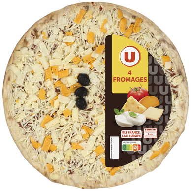 Pizza 4 fromages - 450g