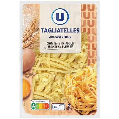 Tagliatelles aux oeufs frais  350g