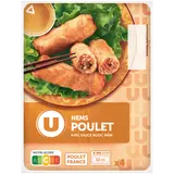 Nems au poulet + sauce nuoc mâm, U x4 - 280g