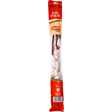 Saucisse sèche fuêt d'Olot ESPUNA, 170g