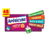 Fromage apéritif Best of des saveurs APERICUBE - 48 cubes 250g