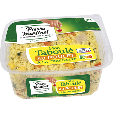 Taboulé au poulet PIERRE MARTINET, 300g
