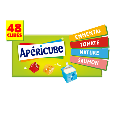 Fromage apéritif Classic's de l'apéro APERICUBE - 48 cubes 250g