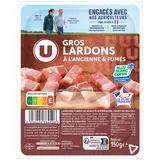 Gros lardons fumés à l'ancienne VPF Bleu Blanc Coeur U 150g