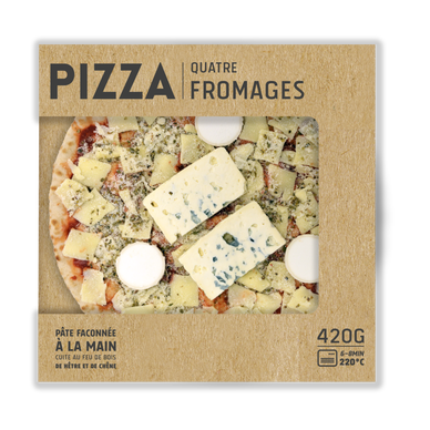 Pizza 4 fromages, 420g