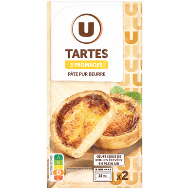 Tarte aux fromages  x2  -  260g