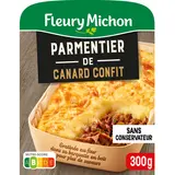 Plat cuisiné Individuel Parmentier de Canard Confit FLEURY MICHON - 300g