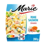 Plat cuisiné individuel Penne au saumon et crème d'épinard MARIE, 280g