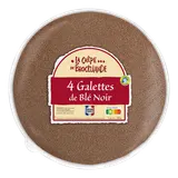 Galettes de blé noir France en sachet LA CREPE BROCELIANDE x4 260g