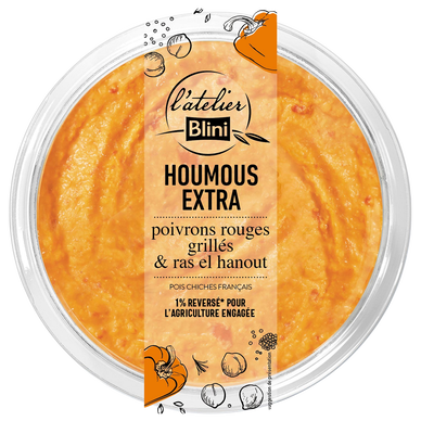 Houmous poivrons L'ATELIER BLINI 175g