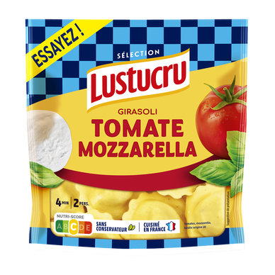 Girasoli tomate basilic mozzarella LUSTUCRU SÉLECTION, 250g, pour 2 pe