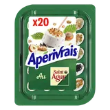 Fromage apéritif au Saint Agur APERIVRAIS - 20 bouchées 100g