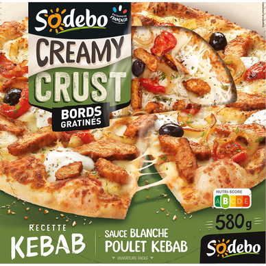 Pizza crust kebab poulet SODEBO 580g