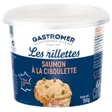 Rillettes de saumon à la ciboulette GASTROMER, 150g
