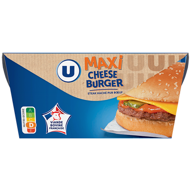 Maxi cheese Burger VBF, 195g