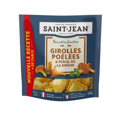 Ravioli aux girolles poêlées persil de la Drôme SAINT JEAN 250g