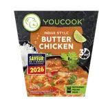 Filet de poulet, sauce tomate à l'indienne et riz YOUCOOK 420g
