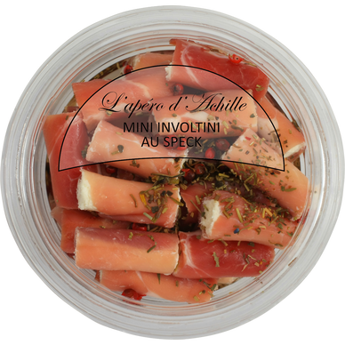 Mini involtini au fromage de vache et speck, 110g