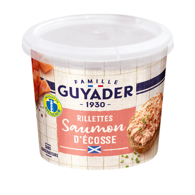 Rillettes de saumon d'Ecosse GUYADER, 120g