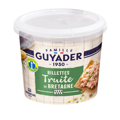 Rillettes de truite de Bretagne GUYADER, 120g