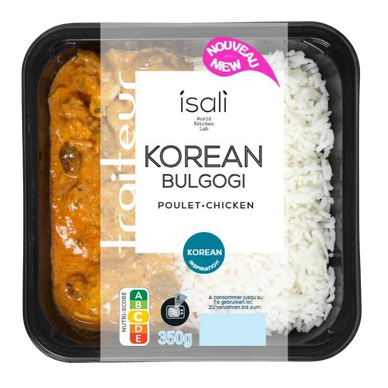 Poulet korean bulgogi, ISALI, 1 part, 350g