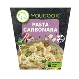 Plat de pâtes à la carbonara YOUCOOK 390g