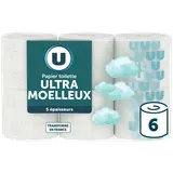 Papier toilette ultra épais 5 plis  6 rouleaux