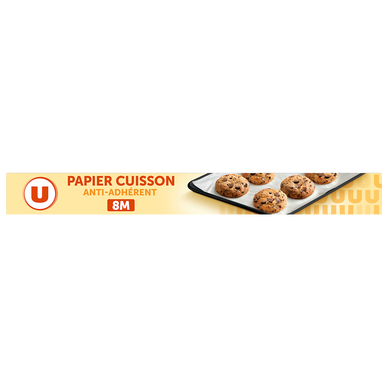 Papier spécial cuisson, 8 mètres