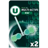 Bloc WC Multiblocs pin x2